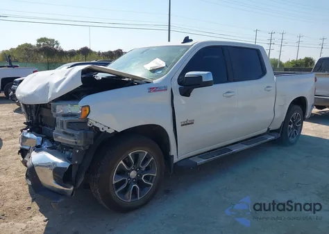 2021 Chevrolet Silverado 1500 4Wd Short Bed Lt z USA, uszkodzony, nr VIN 3GCUYDET8MG412818